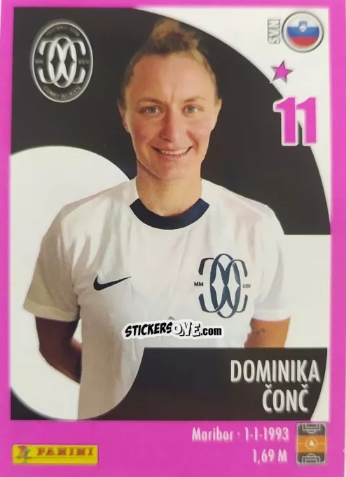Figurina Dominika Conc - Calciatrici 2024-2025 n. 17 - Panini
