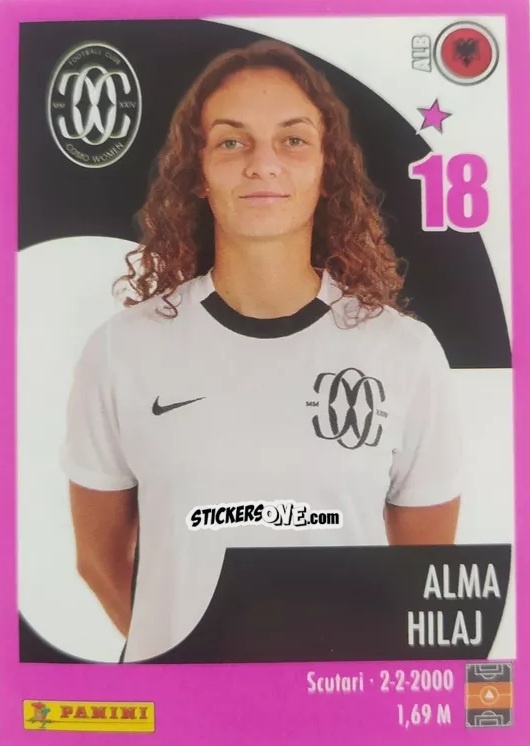 Figurina Alma Hilaj - Calciatrici 2024-2025 n. 18 - Panini