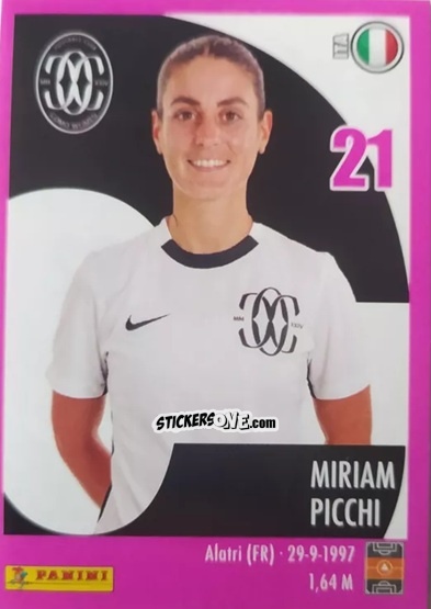 Figurina Miriam Picchi - Calciatrici 2024-2025 n. 22 - Panini