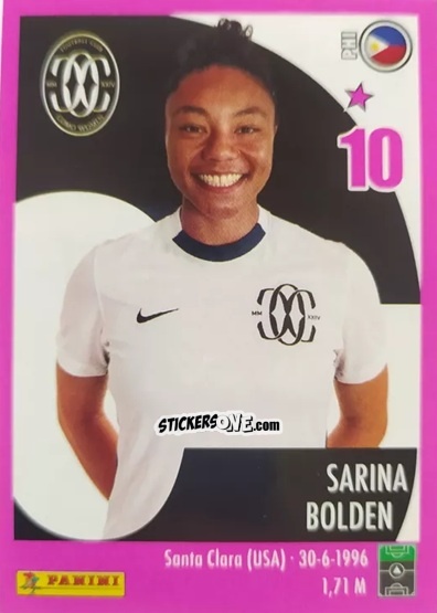 Figurina Sarina Bolden - Calciatrici 2024-2025 n. 27 - Panini