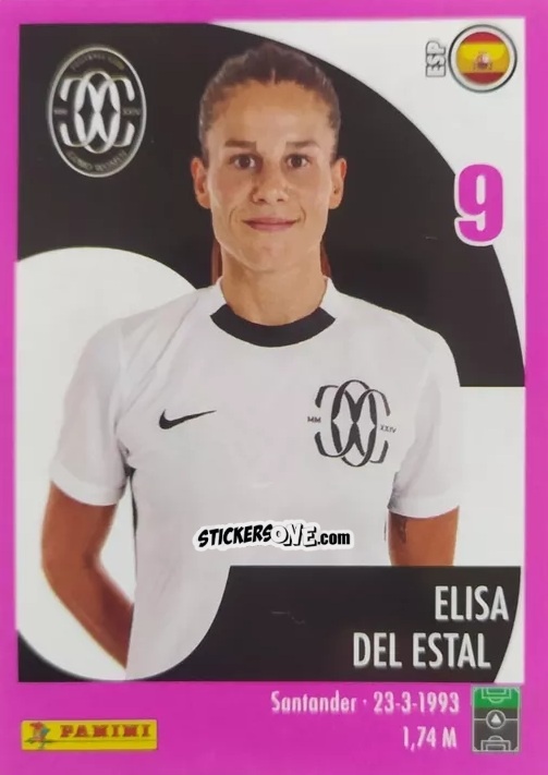 Figurina Elisa Del Estal - Calciatrici 2024-2025 n. 28 - Panini