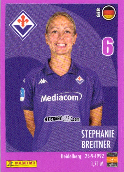 Sticker Stephanie Breitner - Calciatrici 2024-2025 n. 44 - Panini