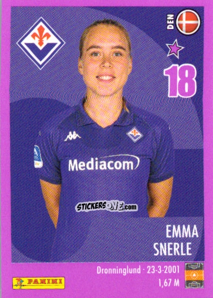 Cromo Emma Snerle - Calciatrici 2024-2025 n. 48 - Panini