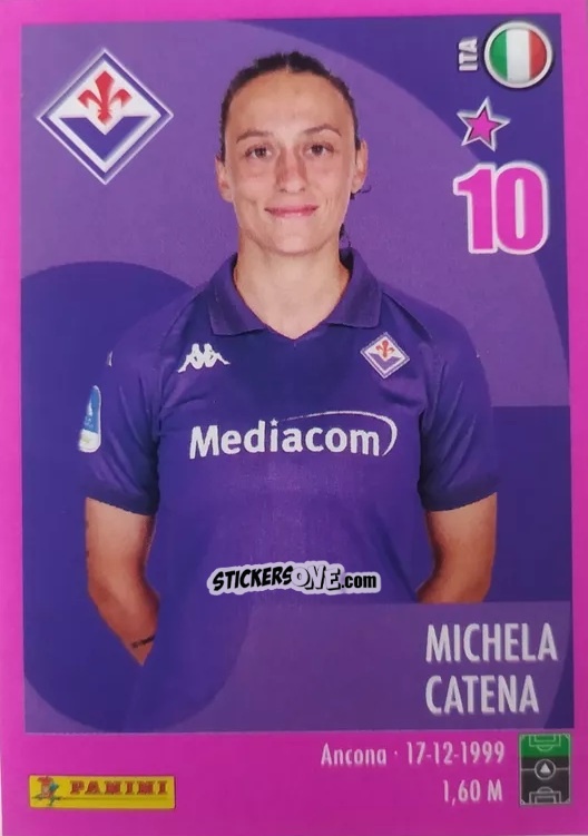 Cromo Michela Catena - Calciatrici 2024-2025 n. 53 - Panini
