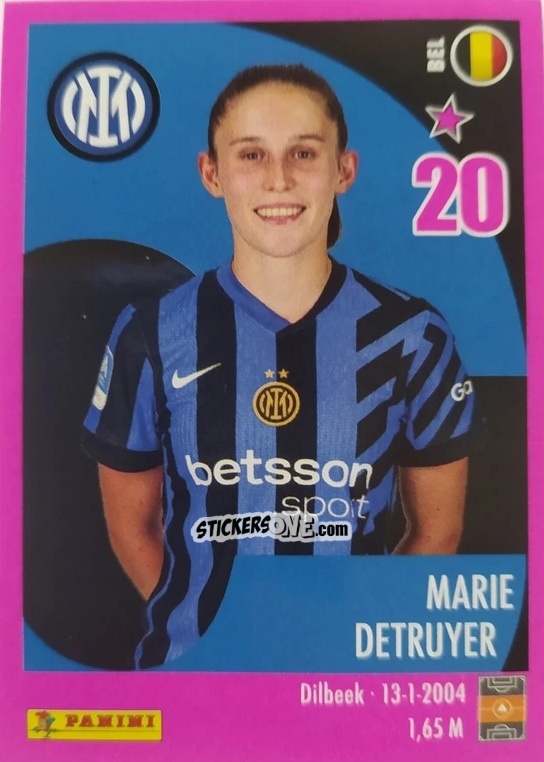 Cromo Marie Detruyer - Calciatrici 2024-2025 n. 74 - Panini
