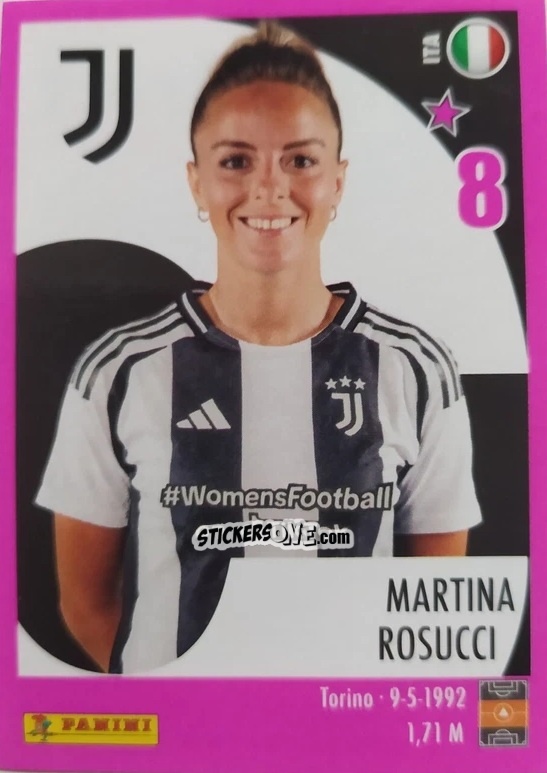 Sticker Martina Rosucci - Calciatrici 2024-2025 n. 94 - Panini