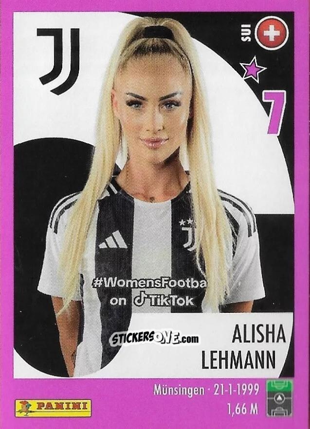 Figurina Alisha Lehmann - Calciatrici 2024-2025 n. 103 - Panini
