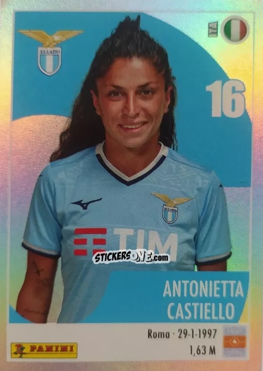 Figurina Antonietta Castiello (Capitano) - Calciatrici 2024-2025 n. 110 - Panini
