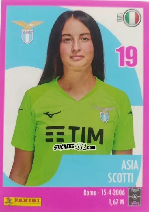 Cromo Asia Scotti - Calciatrici 2024-2025 n. 113 - Panini