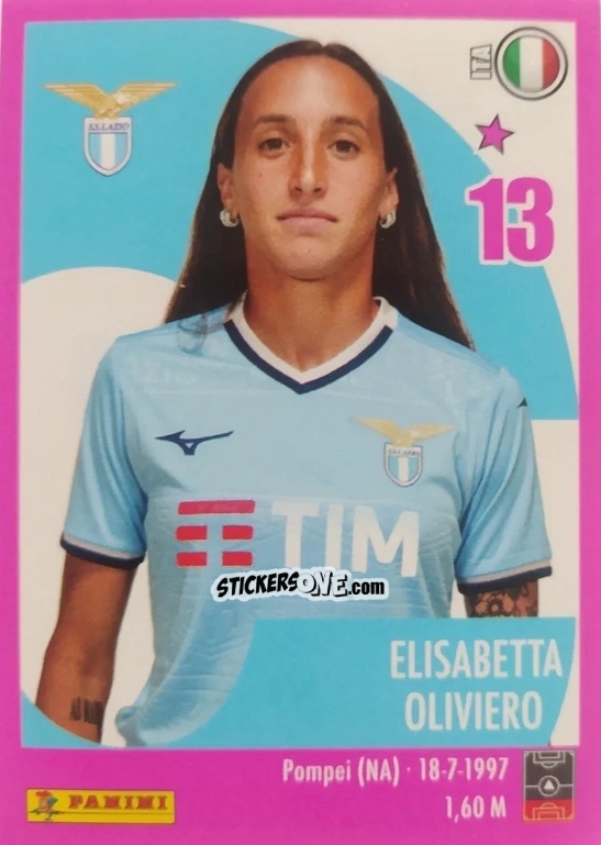 Sticker Elisabetta Oliviero - Calciatrici 2024-2025 n. 119 - Panini