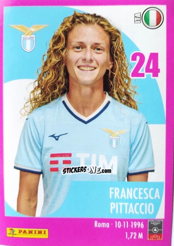 Cromo Francesca Pittaccio - Calciatrici 2024-2025 n. 121 - Panini