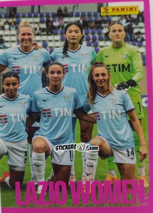 Figurina Squadra Lazio - Calciatrici 2024-2025 n. 128 - Panini