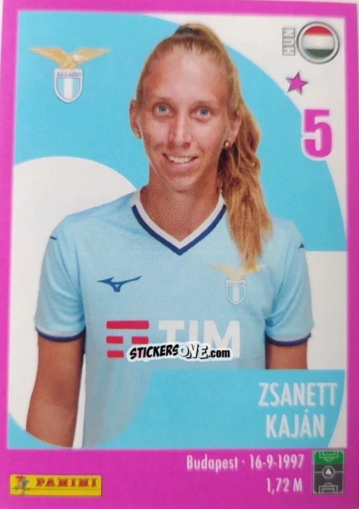 Figurina Zsanett Kajan - Calciatrici 2024-2025 n. 130 - Panini