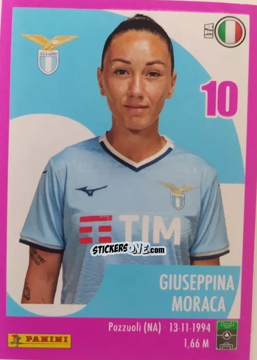 Sticker Giuseppina Moraca - Calciatrici 2024-2025 n. 131 - Panini