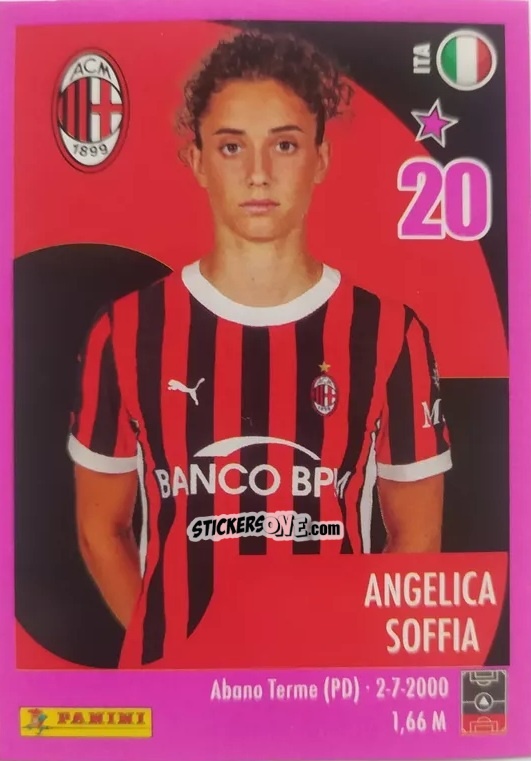 Sticker Angelica Soffia - Calciatrici 2024-2025 n. 145 - Panini