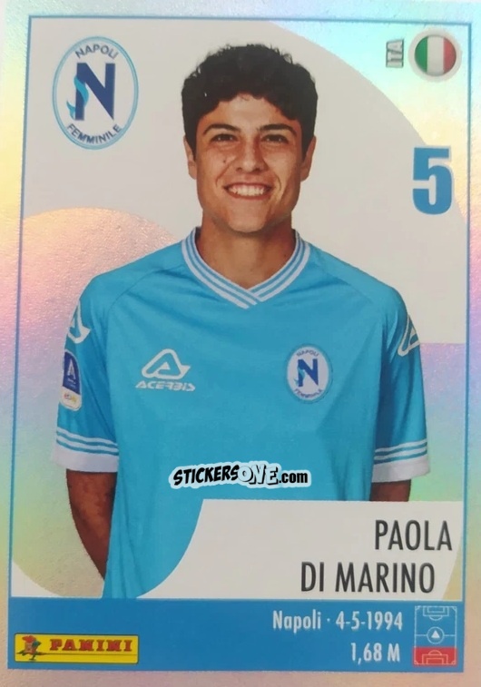 Figurina Paola Di Marino (Capitano) - Calciatrici 2024-2025 n. 162 - Panini