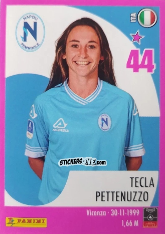 Cromo Tecla Pettenuzzo - Calciatrici 2024-2025 n. 171 - Panini