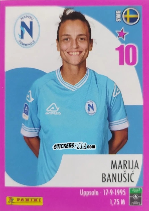 Figurina Marija Banusic - Calciatrici 2024-2025 n. 181 - Panini
