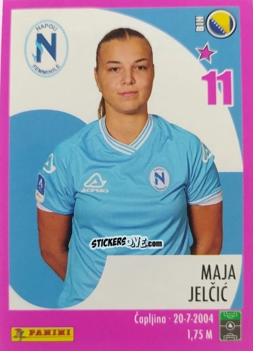 Figurina Maja Jelcic - Calciatrici 2024-2025 n. 182 - Panini
