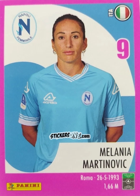 Figurina Melania Martinovic - Calciatrici 2024-2025 n. 183 - Panini