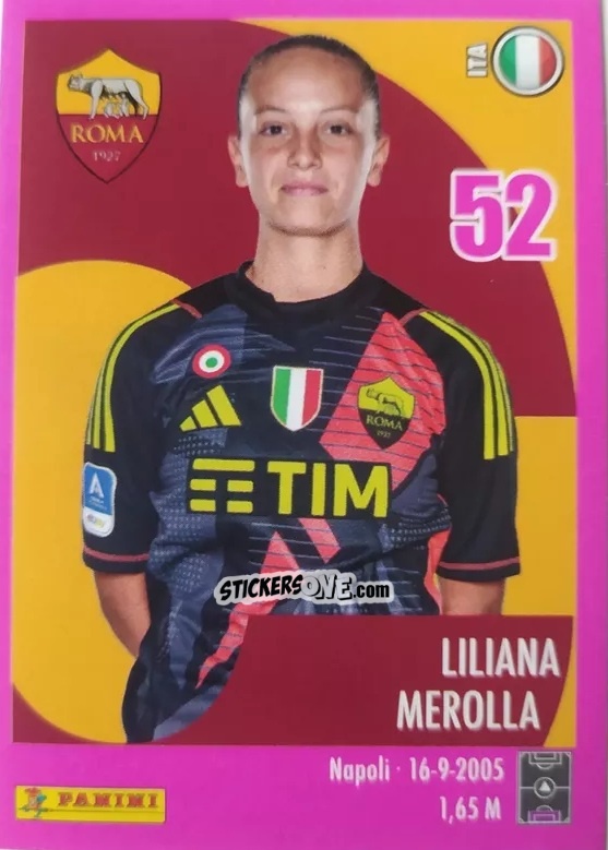 Sticker Liliana Merolla - Calciatrici 2024-2025 n. 190 - Panini