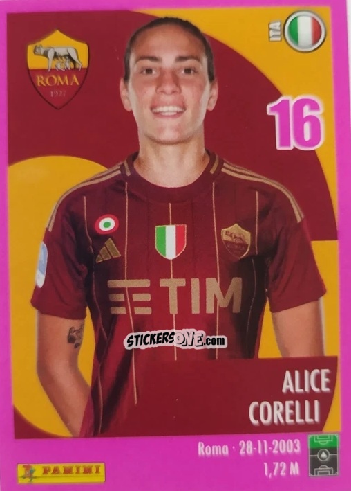 Figurina Alice Corelli - Calciatrici 2024-2025 n. 211 - Panini