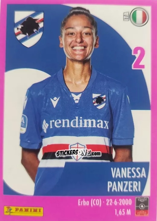 Cromo Vanessa Panzeri - Calciatrici 2024-2025 n. 217 - Panini