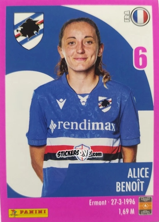 Sticker Cecilia Re - Calciatrici 2024-2025 n. 229 - Panini