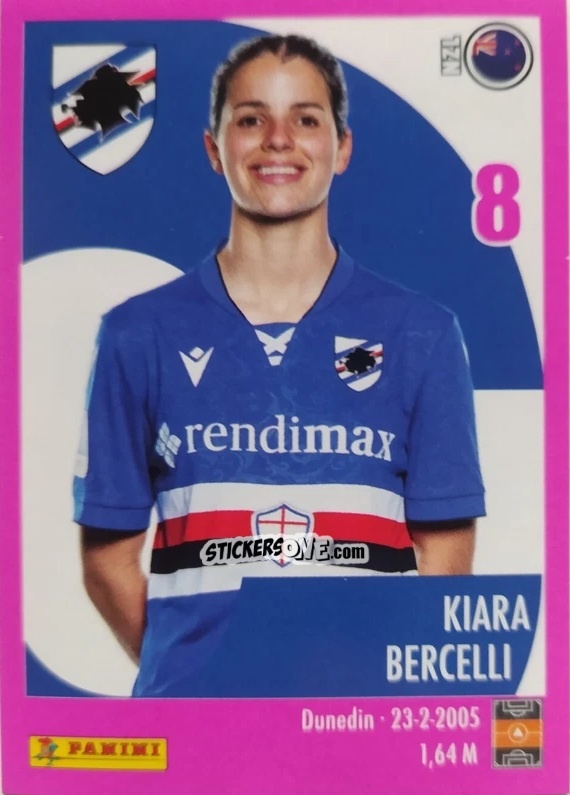 Sticker Kiara Bercelli - Calciatrici 2024-2025 n. 233 - Panini