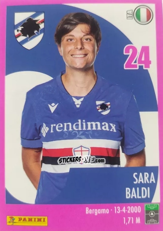 Sticker Sara Baldi - Calciatrici 2024-2025 n. 236 - Panini