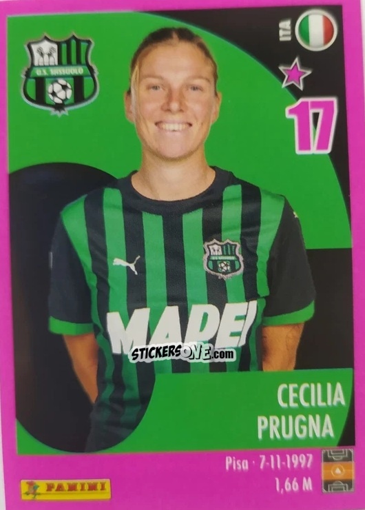 Sticker Cecilia Prugna - Calciatrici 2024-2025 n. 256 - Panini