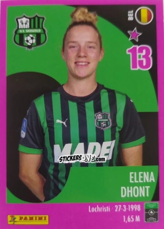 Sticker Elena Dhont - Calciatrici 2024-2025 n. 261 - Panini