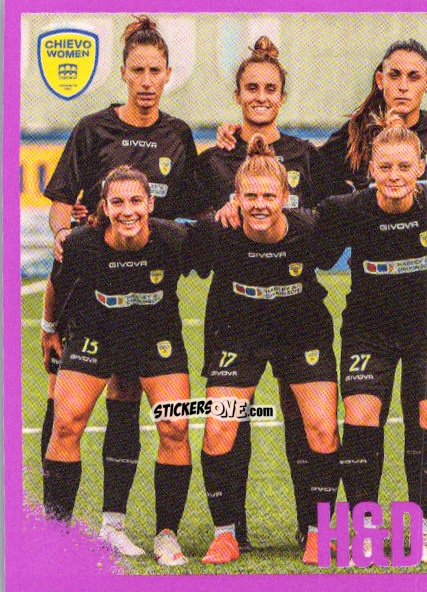 Cromo Squadra Chievo Women - Calciatrici 2024-2025 n. 273 - Panini