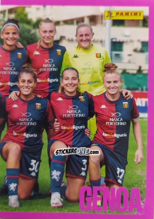Figurina Squadra Genoa - Calciatrici 2024-2025 n. 278 - Panini