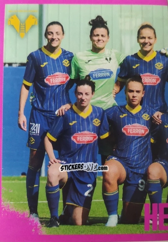 Figurina Squadra Hellas Verona W - Calciatrici 2024-2025 n. 279 - Panini