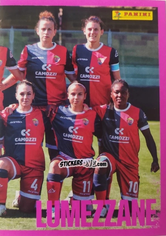 Sticker Squadra Lumezzane - Calciatrici 2024-2025 n. 282 - Panini
