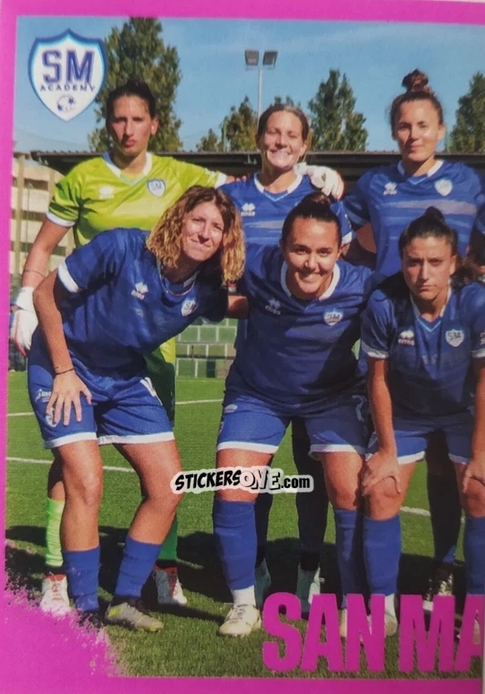 Sticker Squadra San Marino Academy - Calciatrici 2024-2025 n. 291 - Panini