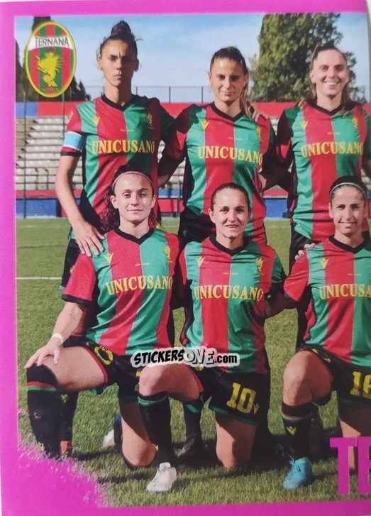 Figurina Squadra Ternana Woman - Calciatrici 2024-2025 n. 293 - Panini