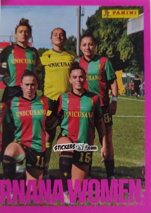 Figurina Squadra Ternana Women - Calciatrici 2024-2025 n. 294 - Panini