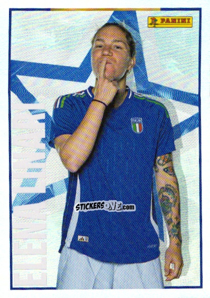 Sticker Eiena Linari (Roma) - Calciatrici 2024-2025 n. 300 - Panini