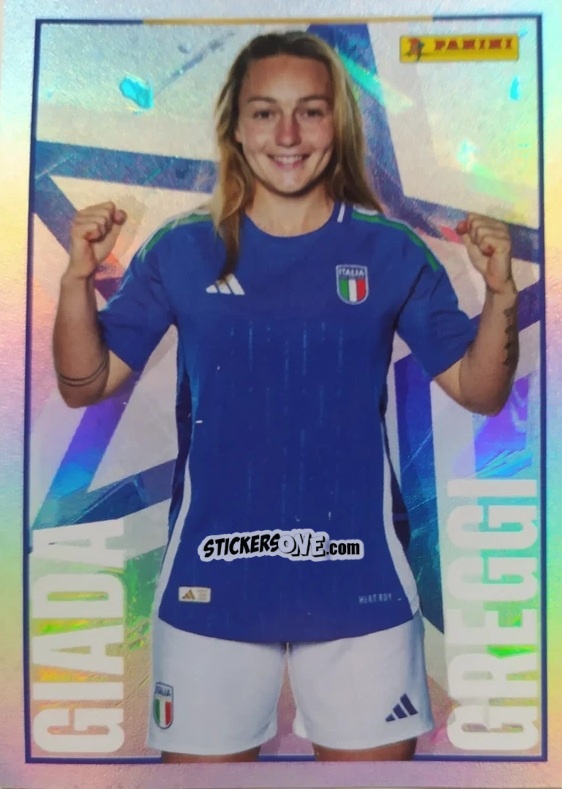 Sticker Giada Greggi (Roma) - Calciatrici 2024-2025 n. 313 - Panini