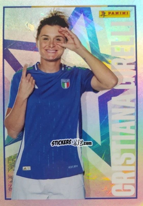 Cromo Cristiana Girelli (Juventus) - Calciatrici 2024-2025 n. 317 - Panini