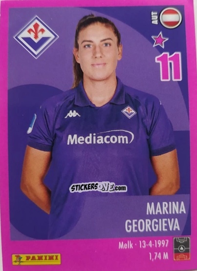 Cromo Marina Georgieva - Calciatrici 2024-2025 n. 39 - Panini