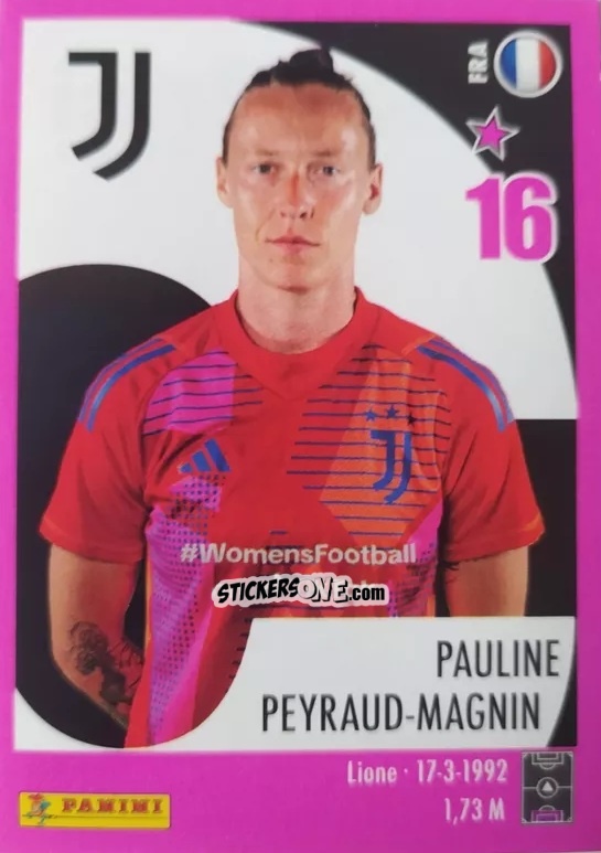 Cromo Pauline Peyraud-Magnin - Calciatrici 2024-2025 n. 85 - Panini