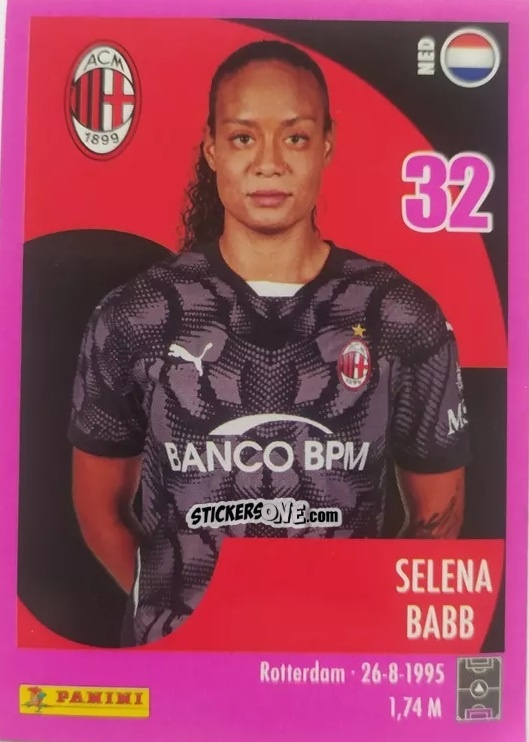 Cromo Selena Babb - Calciatrici 2024-2025 n. 138 - Panini
