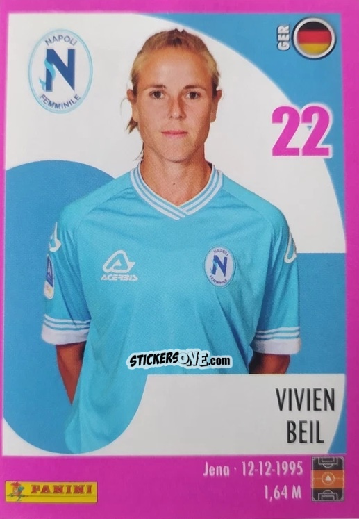 Cromo Vivien Beil - Calciatrici 2024-2025 n. 173 - Panini