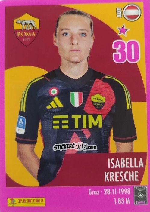 Cromo Isabella Kresche - Calciatrici 2024-2025 n. 191 - Panini