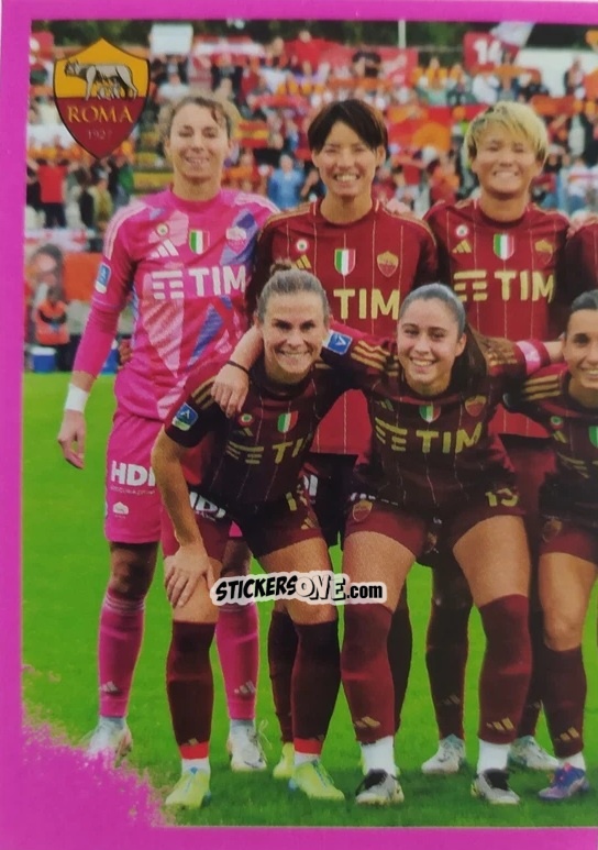 Cromo Squadra Roma - Calciatrici 2024-2025 n. 205 - Panini