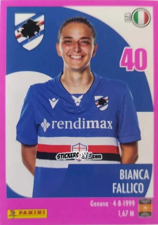 Cromo Bianca Fallico - Calciatrici 2024-2025 n. 230 - Panini