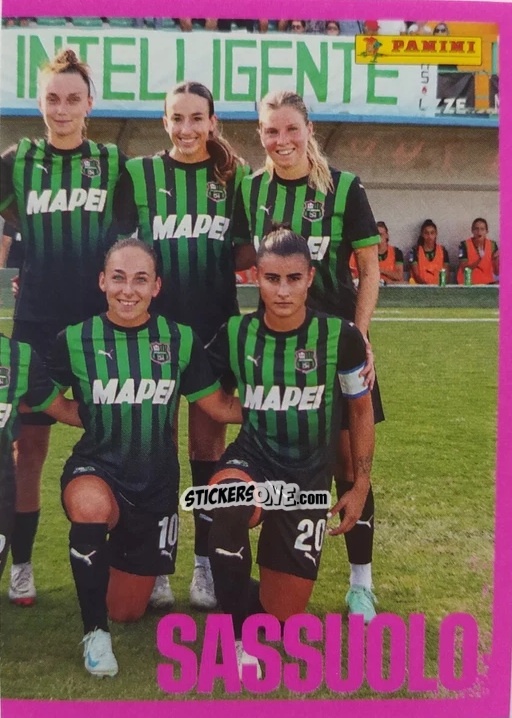 Cromo Squadra Sassuolo - Calciatrici 2024-2025 n. 258 - Panini